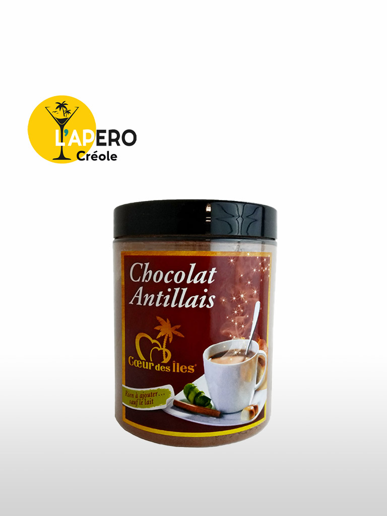 Chocolat antillais en poudre 190g - Cœur des îles - Apéro Créole