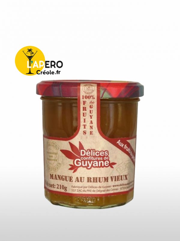 Delice-guyane-confiture-mangue-rhum