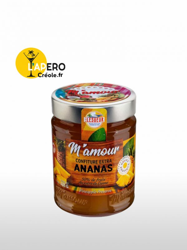 CONFITURE ANANAS 325g MAMOUR