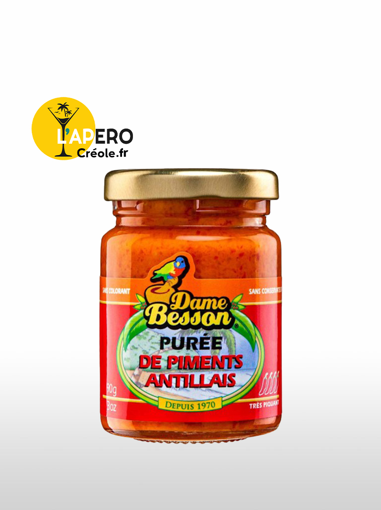 Purée de Piment Antillais Dame Besson (90g)