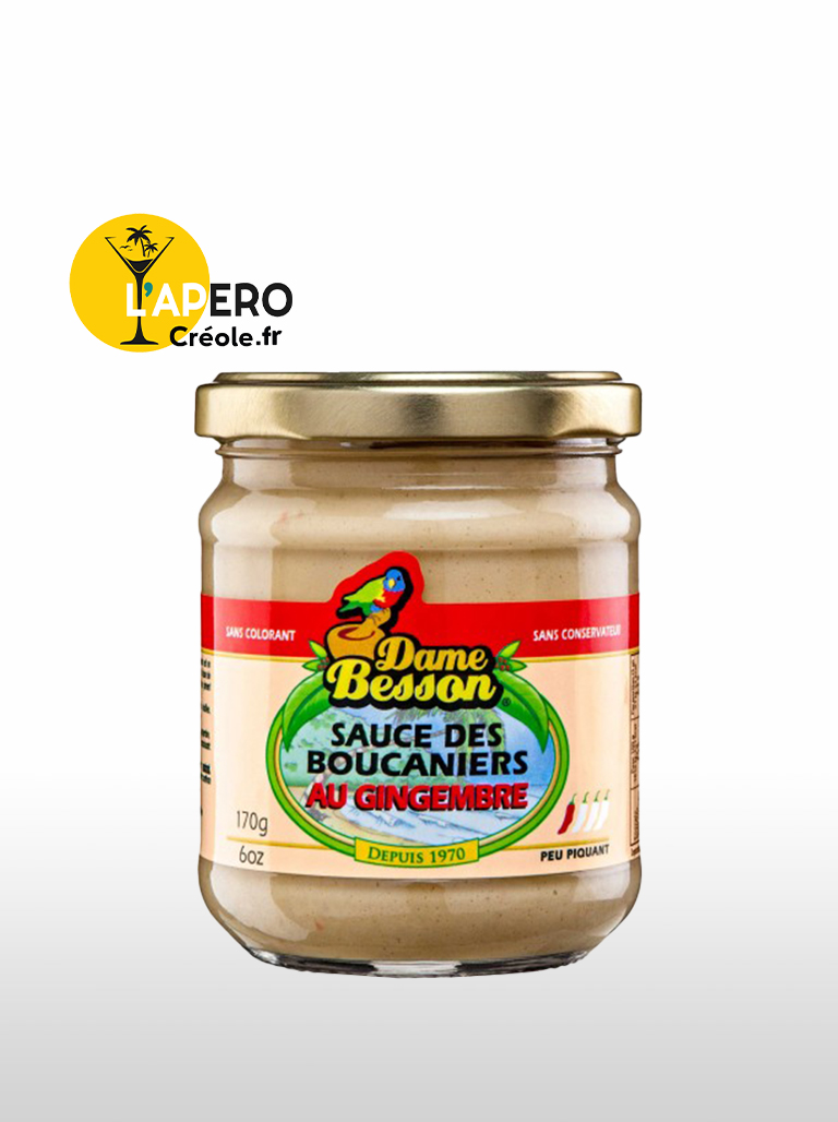 Sauce Boucanée au Gingembre Dame Besson (170g)