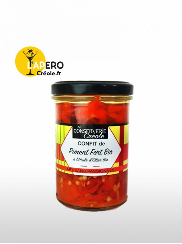 Confit de Piment Fort Bio – La Conserverie Créole