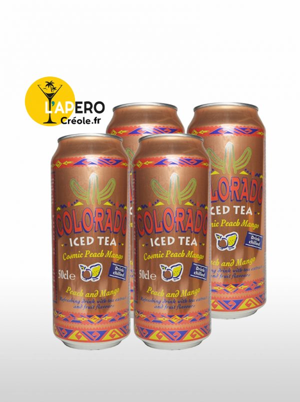 THÉ GLACÉ MANGUE PÊCHE 50cl COLORADO lot 4
