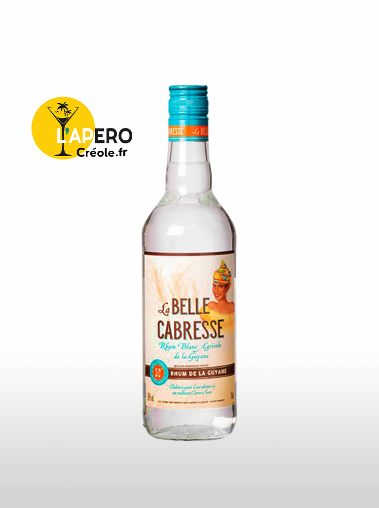 RHUM BLANC 50° – La Belle Cabresse 70cl