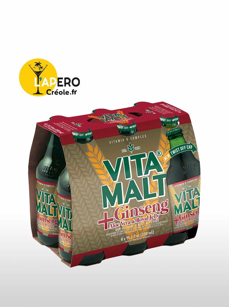 VITAMALT GINSENG – Pack de 6 Bouteilles 33cl