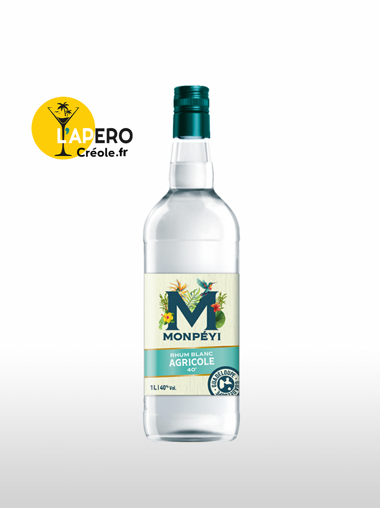 Rhum Blanc Agricole 40° – 1L – MONPEYI