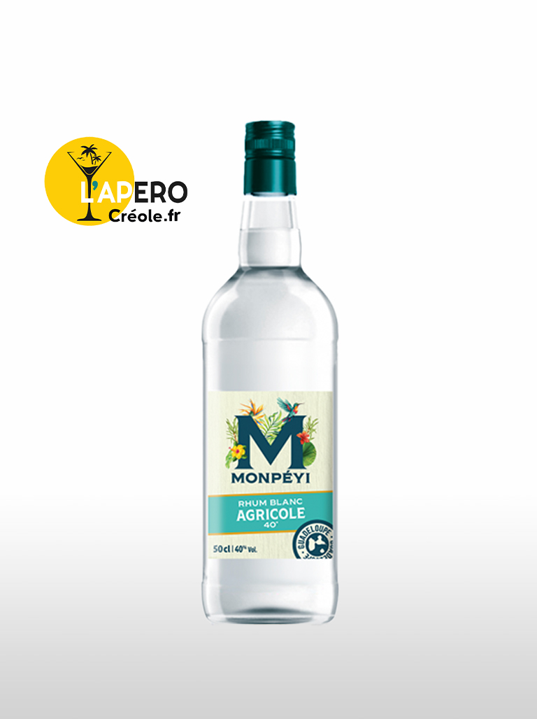 Rhum Blanc Agricole 40° – 50cl – MONPEYI
