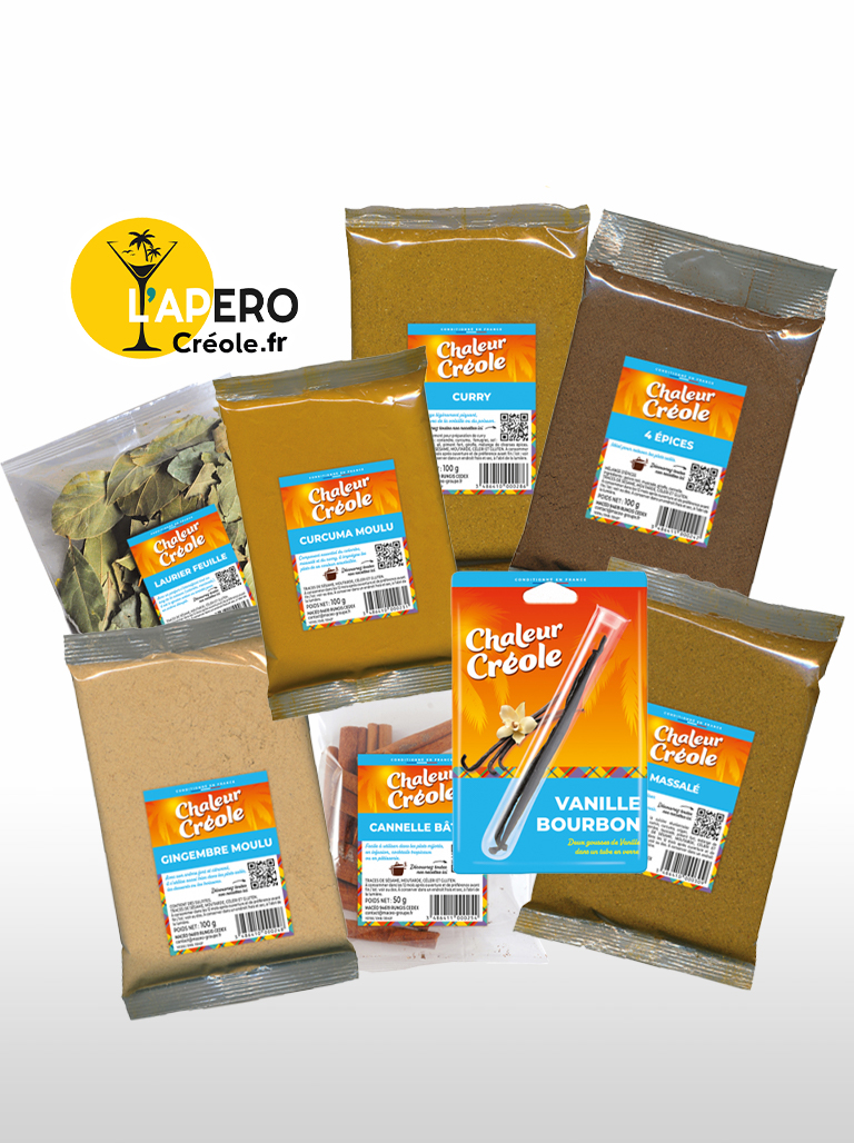 Coffret Épices Créoles Premium