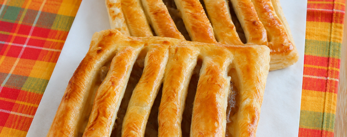 Jalousies à la confiture banane-goyave