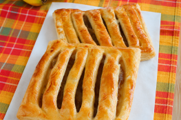 Jalousies à la confiture banane-goyave