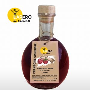 Punch Apéro Créole Framboise Gingembre 17% - 700 ml