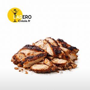 emincé poulet boucané