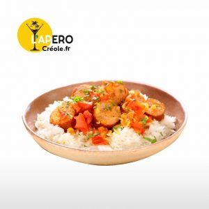 Plat traiteur - Rougail saucisses - 300g
